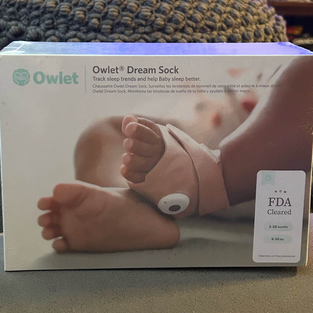 Owlet Dream Sock in Pink